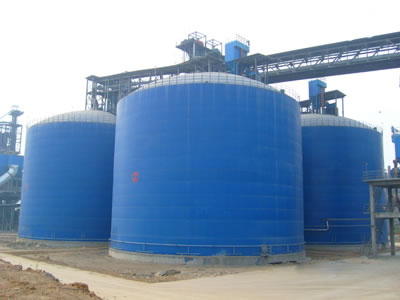 四方台水泥钢板库改造