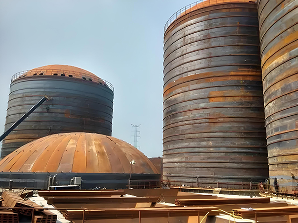 四方台焦粉钢板仓